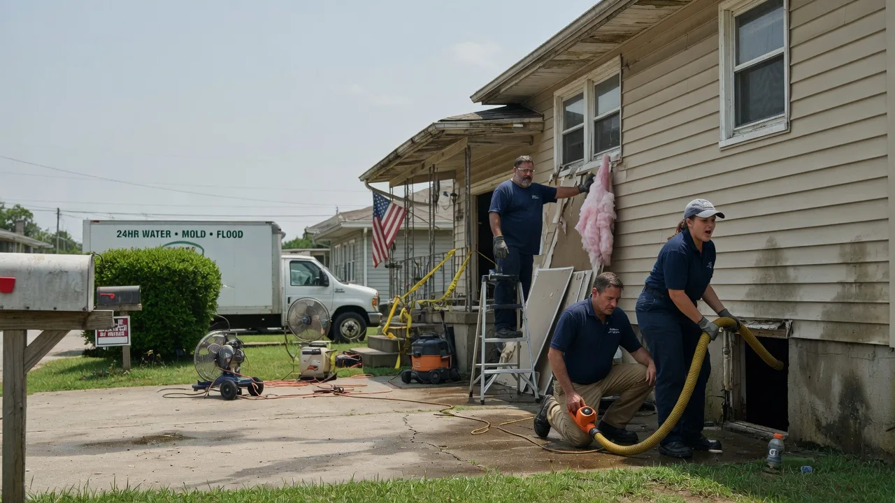 Water Damage Repair in Addieville, IL near me